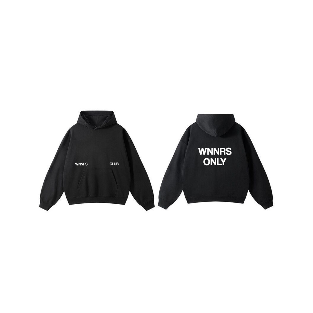 Ws Only Hoodie - Black – Wnnrs Club