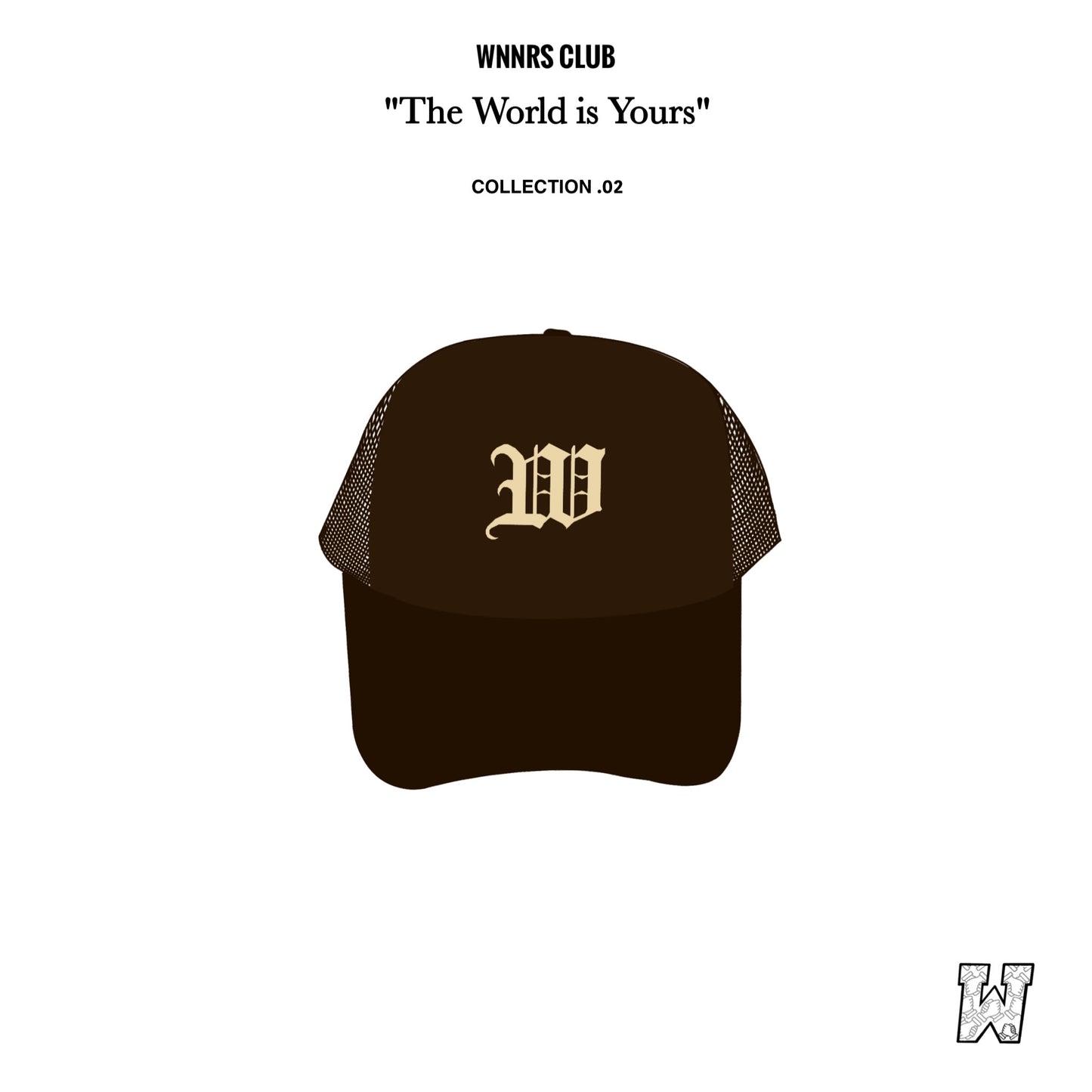 "W" Tobacco - Mesh cap