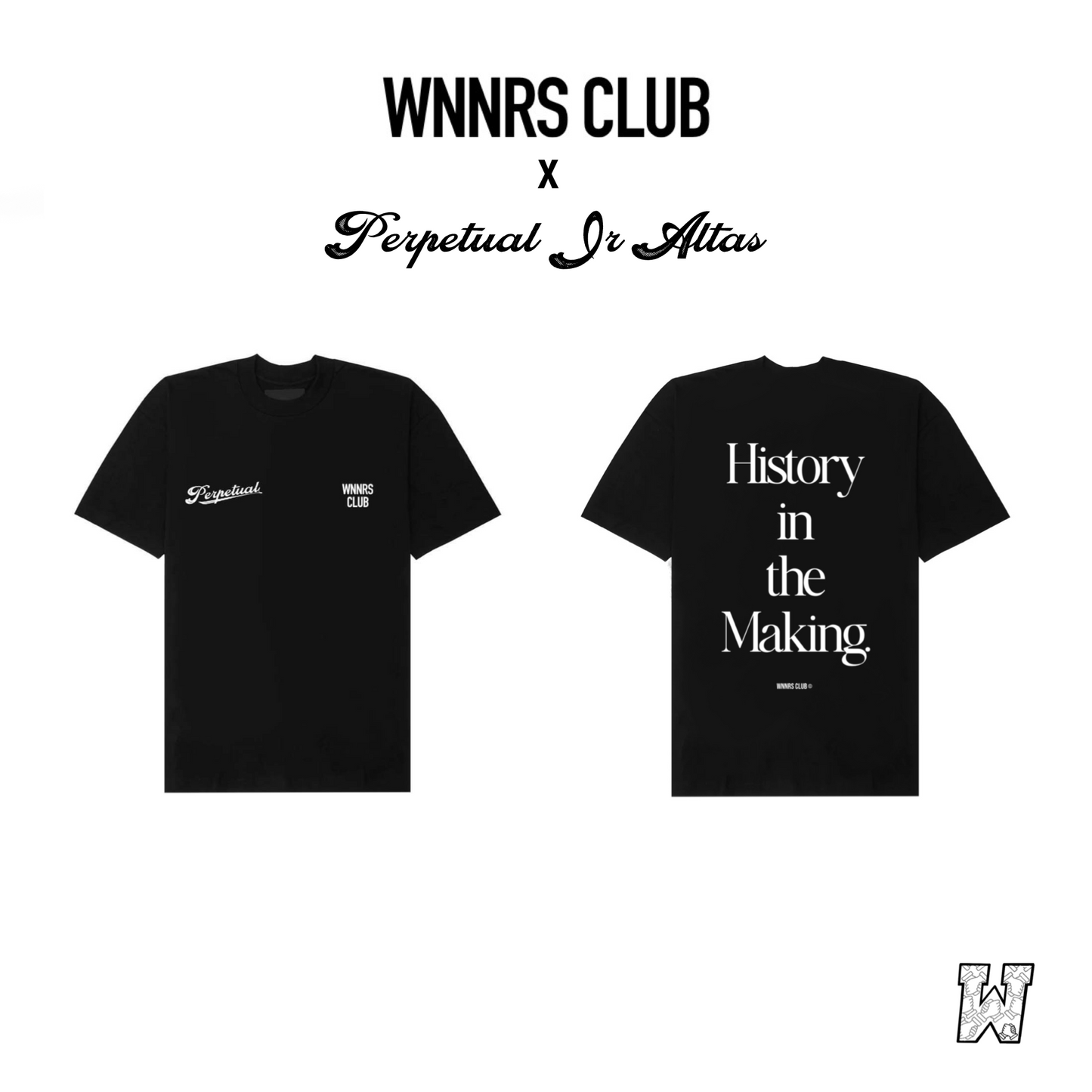 UPHSD x Wnnrs Club “History in the Making” tee