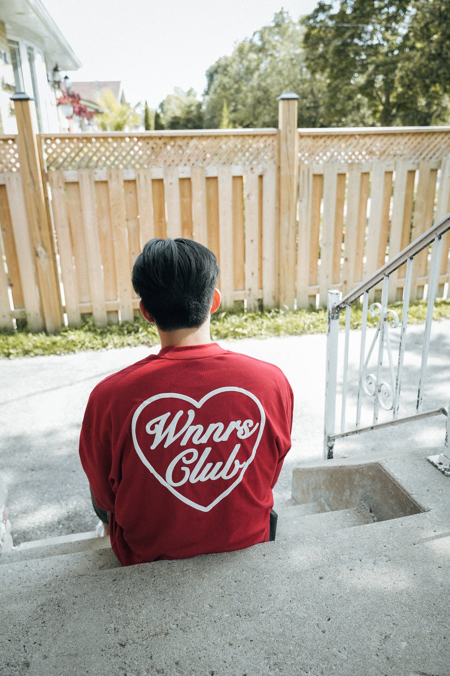 Heart Long Sleeve - Red