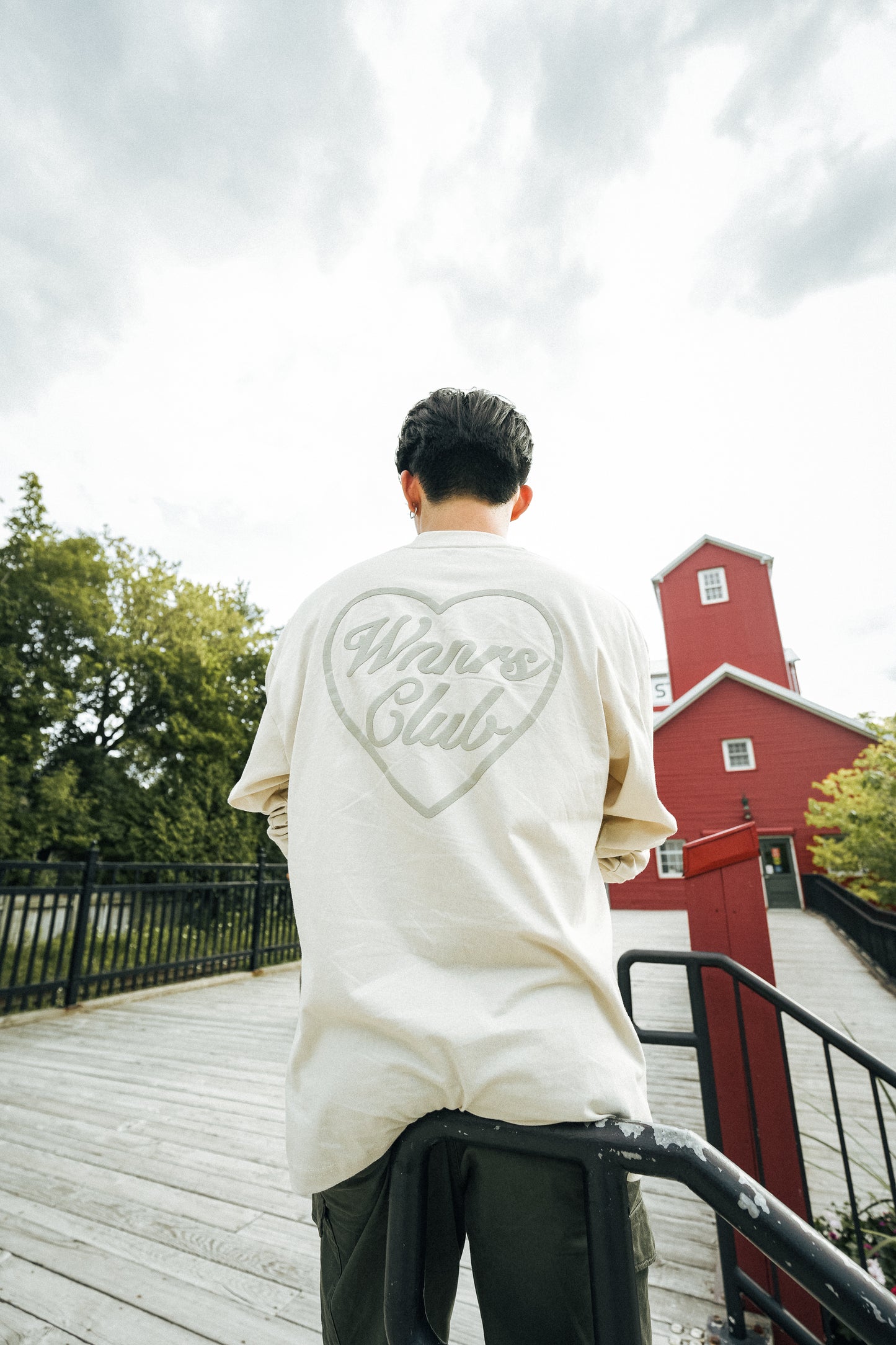 Heart Long Sleeve - Oat