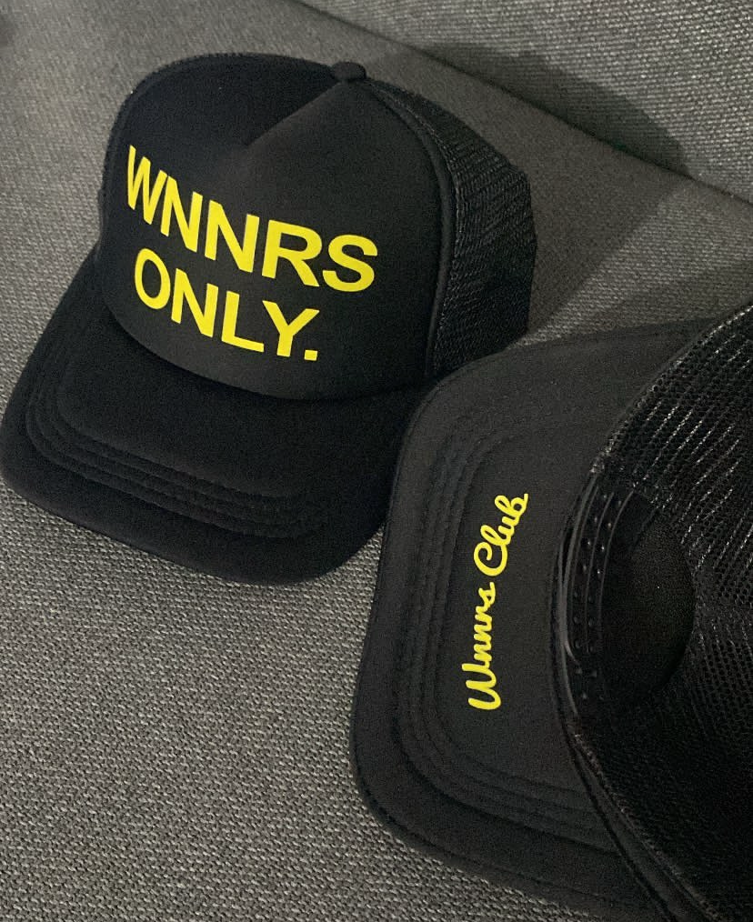 WNNRS ONLY - Black Trucker Cap