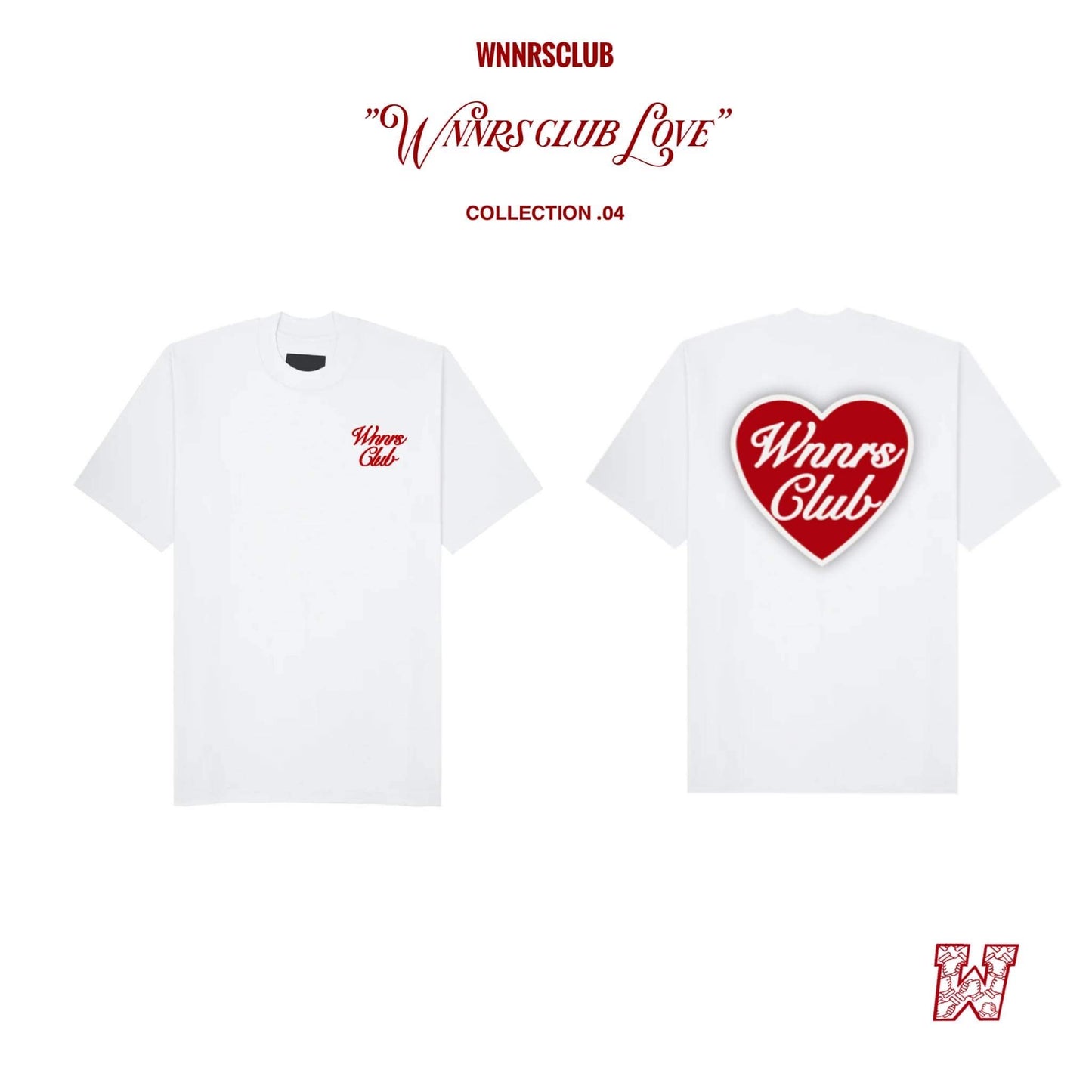 Heart Logo Tee - White