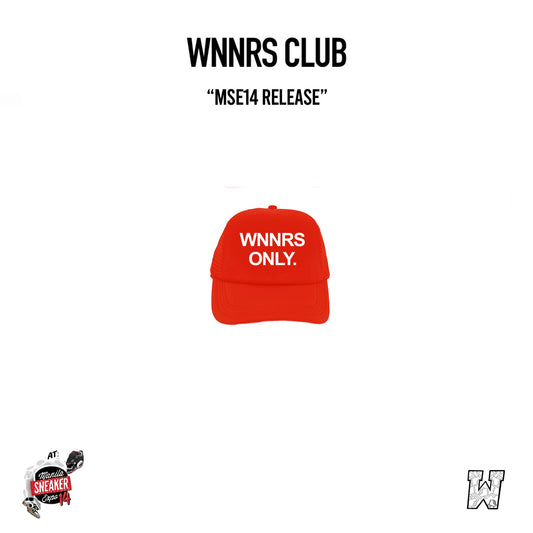 WNNRS ONLY - Red Trucker Cap